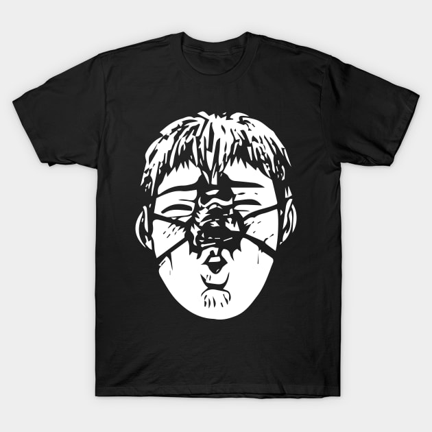 GTO Faces collection - 8 - Eikichi Onizuka - The Elephant T-Shirt by FOGSJ